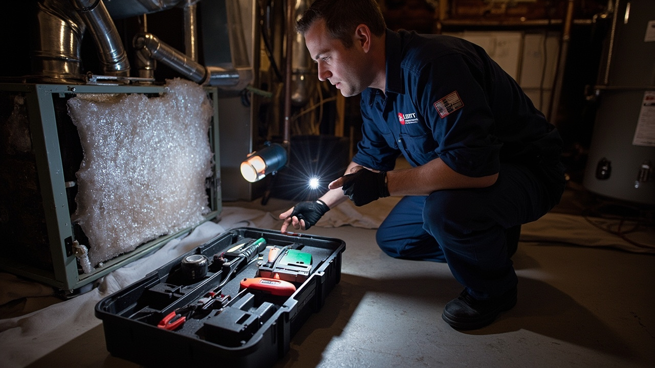 How We Diagnose and Repair Frozen HVAC Evaporator Coils