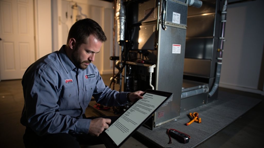 Furnace Maintenance Checklist in Hartford CT