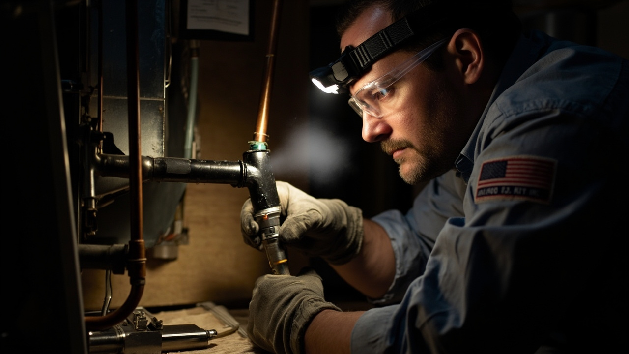 How We Locate and Repair Gas Furnace Leaks Safely