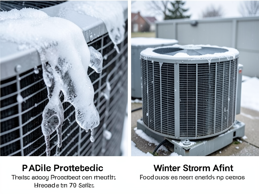 Protecting Your Outdoor HVAC Unit from Heavy Snow and Falling Debris in Wethersfield